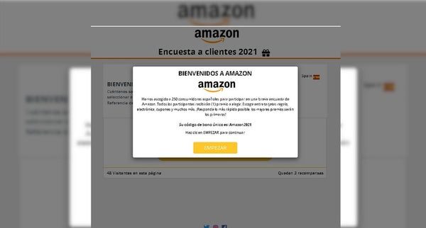 Alertan sobre una nueva campaña de phishing en nombre de Amazon, si recibes este correo ten cuidado